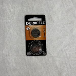 Duracell (2-Pack) 2016‎ Coin Batteries NEW